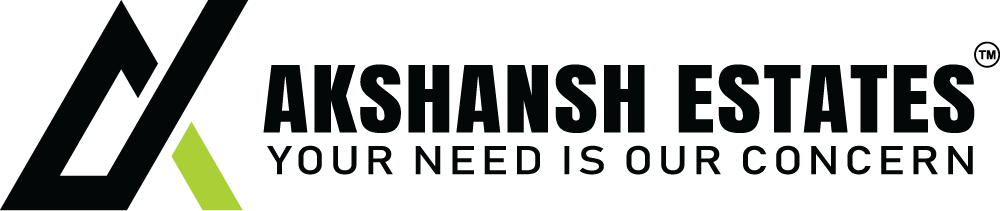 Akshansh Estates Logo Black - real estate