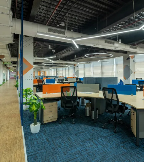 Designer working on a project