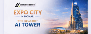 Banner image of Expo City with India’s First AI Tower in Mohali